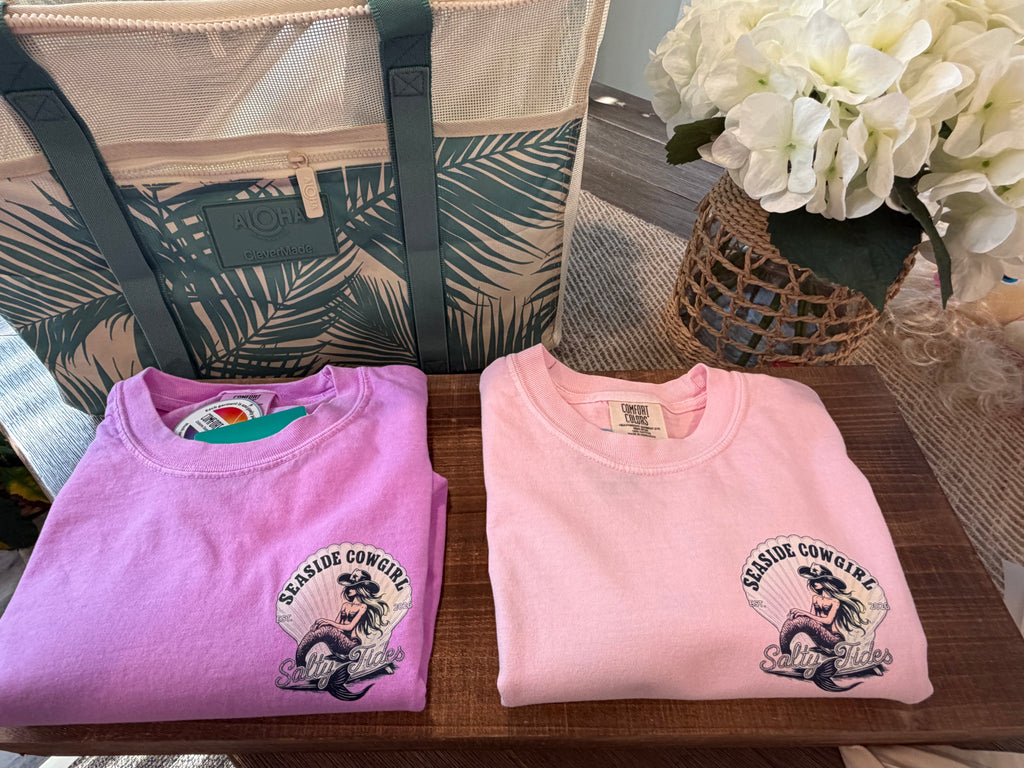 Short Sleeve Seaside Cowgirl