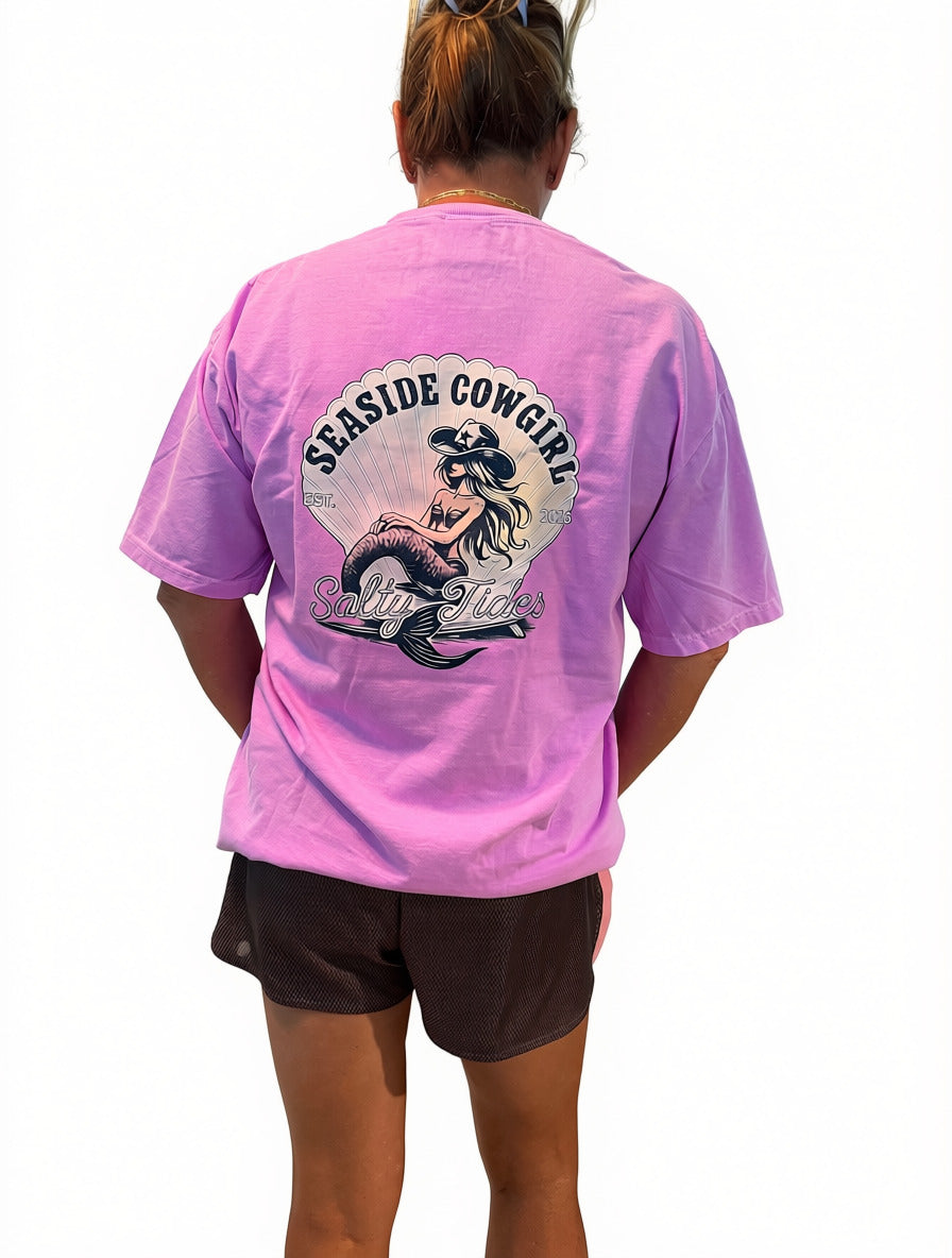Short Sleeve Seaside Cowgirl
