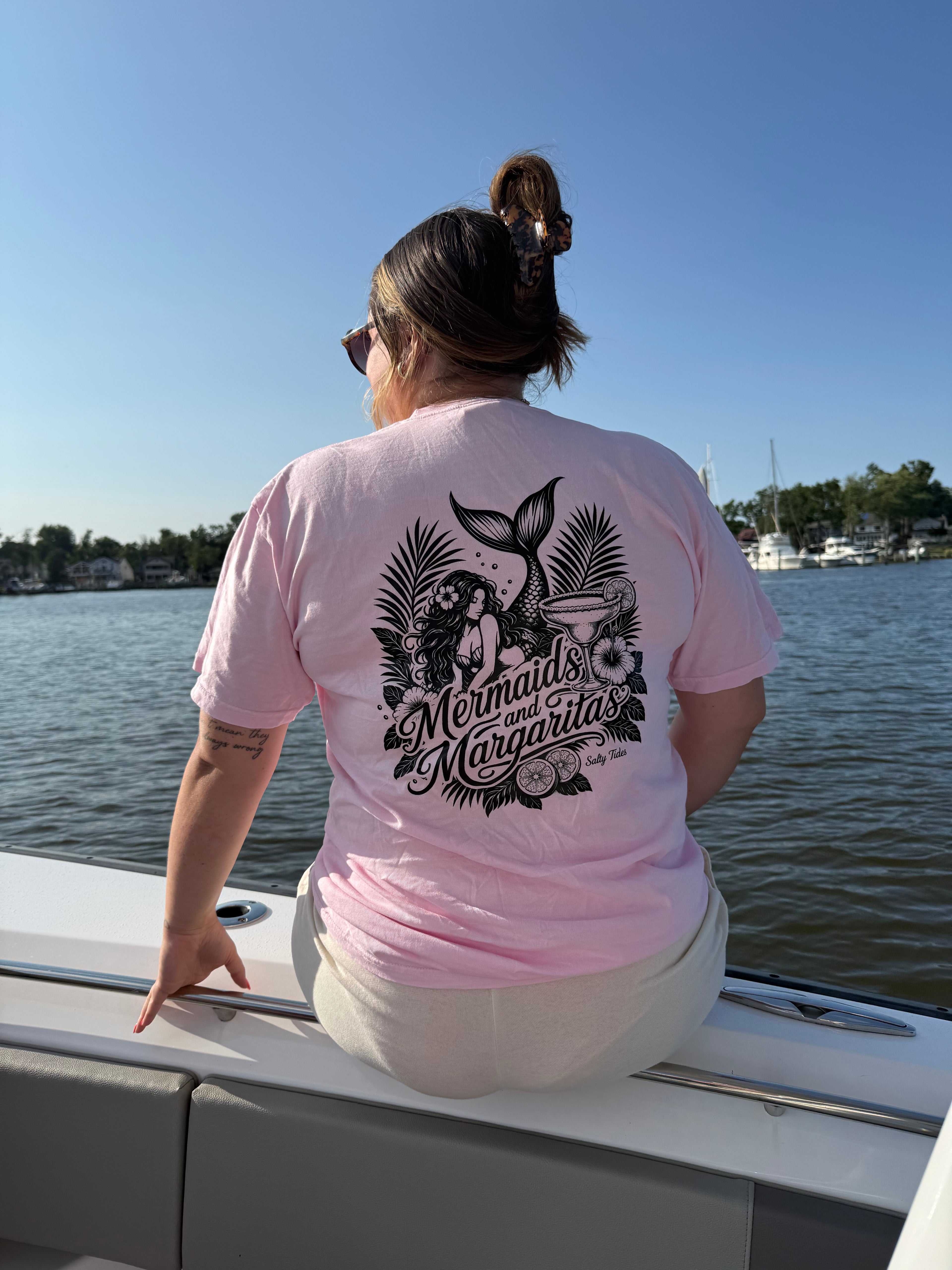 Short Sleeve Mermaids and Margaritas Tee