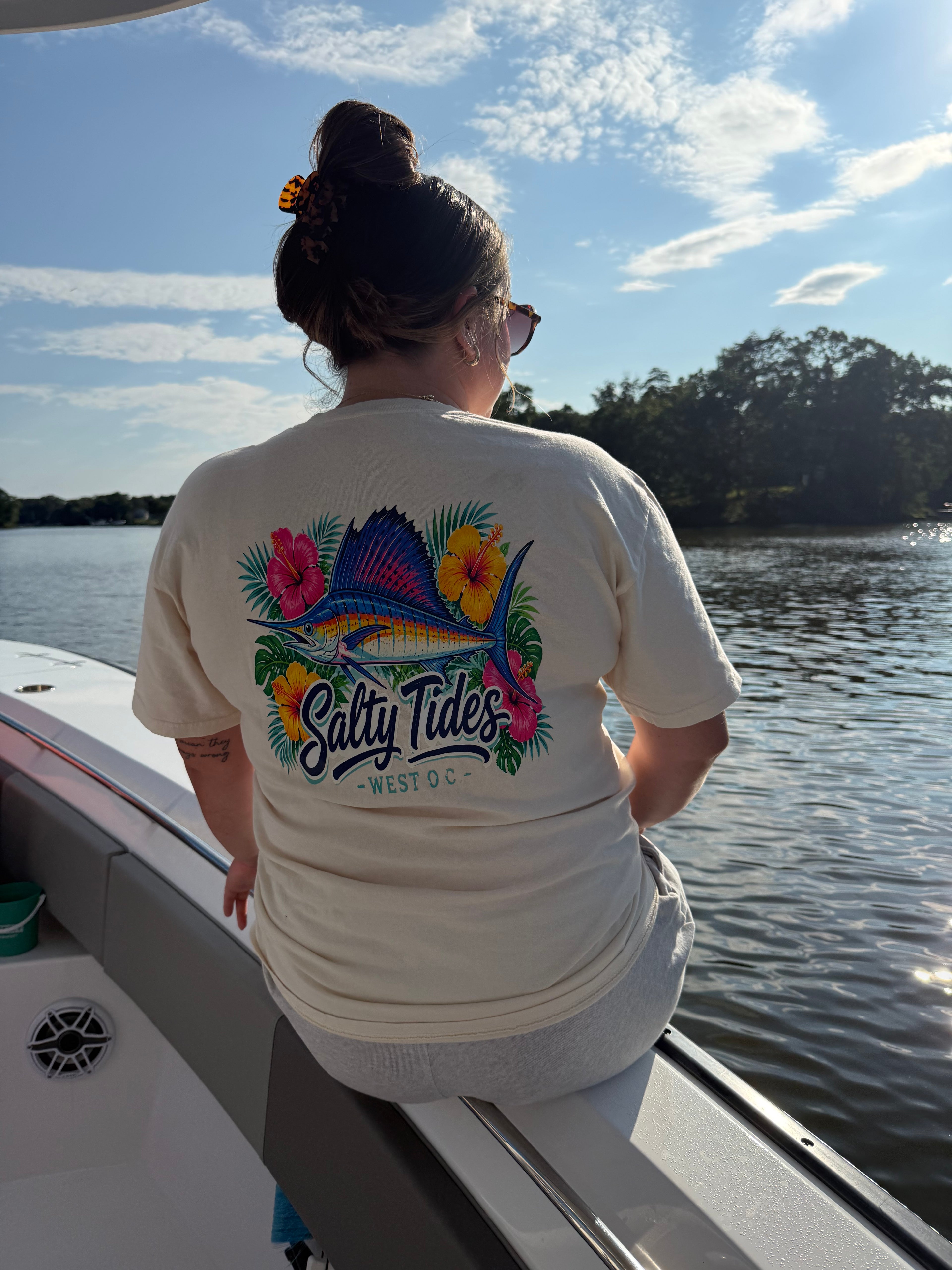Short Sleeve Sail Fish Tee