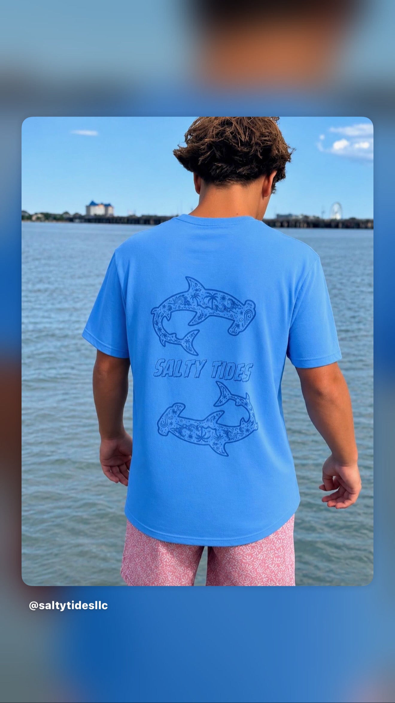 Short Sleeve Shark Tee