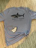 Mens Short Sleeve Shark Tee