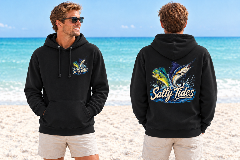 Black Fish Out of the Water hoodie