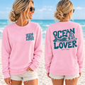 Pink Ocean Lover crewneck